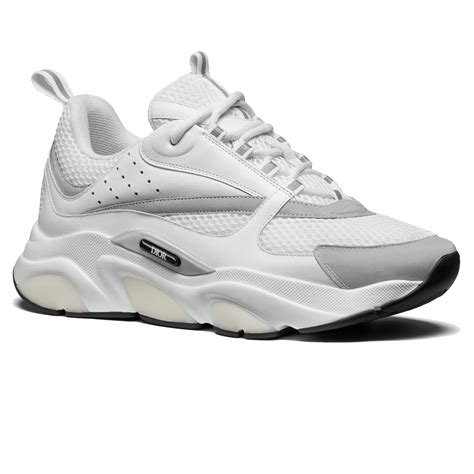 men dior b22 sneaker white technical mesh|christian Dior shoes men's b22.